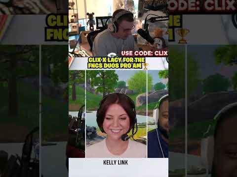 Clix x Lacy for the FNCS duos Pro-Am 🏆