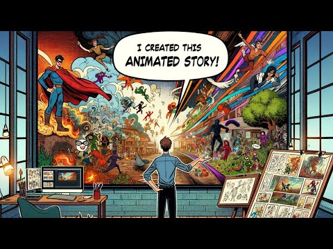 How To Make Animated Cartoon Story With Create Studio As a Beginner