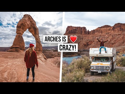 Did We Find Utah’s BEST RV Camping??… At a NATIONAL PARK? - Exploring the Amazing Arches! 🏜😍