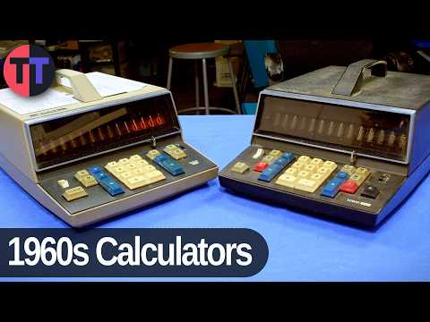 Nixie Sony Calculators - SOBAX ICC-400 and ICC-550