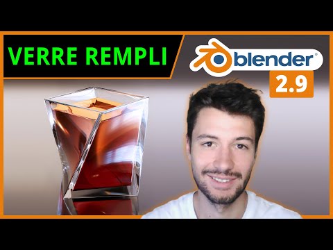 VERRE REMPLI DE WHISKEY SANS SIMULATION | Blender 2.9 [TUTO FR]