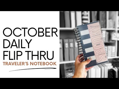 October Daily Flip Through | 2023