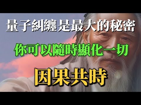 量子糾纏竟能如此神奇？！因果共時，顯化沒有時間限制，只在一念之間！