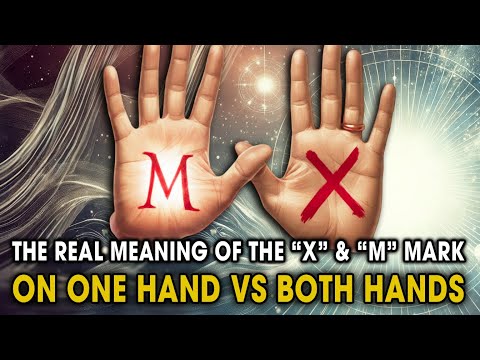 The REAL Meaning of the "X" & "M" Mark on One Hand vs Both Hands | Spiritual Flow
