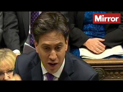 Boris Johnson faces Ed Milliband at PMQs