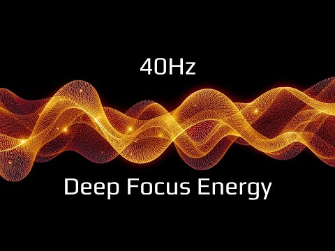Deep Focus Energy – 40Hz Binaural Beats for Studying