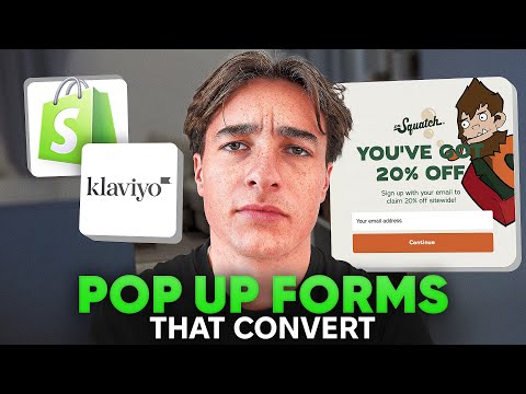 Klaviyo Pop Up Form Tutorial for Ecommerce Brands