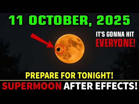 Must See This Before Tomorrow! October 11 Post-Supermoon: 7 Strange Symptoms You'll Experience Today