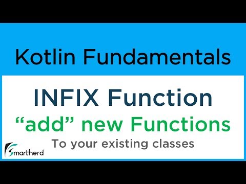 Kotlin INFIX FUNCTION. Kotlin Tutorials for Beginners for Android #7.8