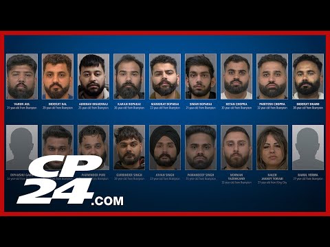 18 people arrested after extortion probe of 'violent' criminal organization