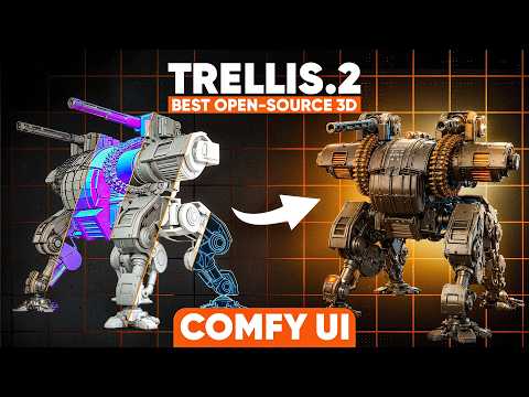 ComfyUI Trellis 2.0: Best 3D AI Open-Source Generator!