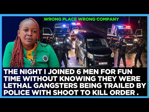 THE NIGHT I JOINED 6 MEN FOR FUN WITHOUT KNOWING THEY WERE LETHAL GANGSTERS BEING TRAILED BY POLICE