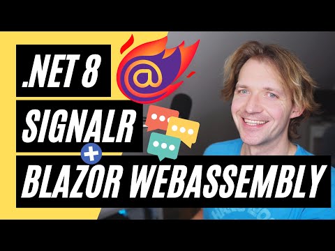 Build a Chat with SignalR & Blazor WebAssembly in .NET 8 ๐