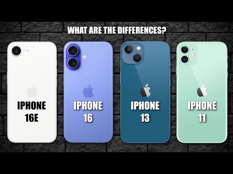 iPhone 16E Vs iPhone 16 Vs iPhone 13 Vs iPhone 11