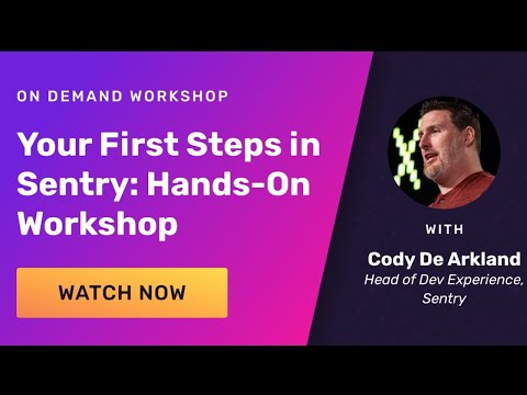 You First Steps in Sentry – A Hands-On Workshop