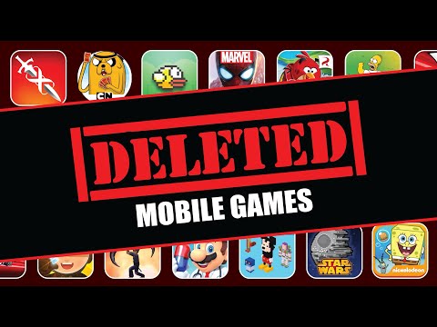 The Best DELETED Mobile Games
