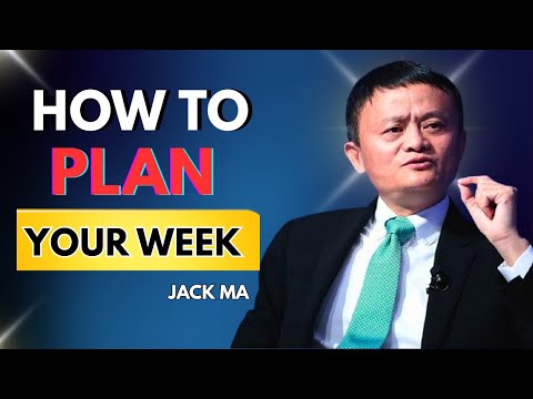 How To Plan Your Week Like Billionaire | Jack Ma Motivational speech