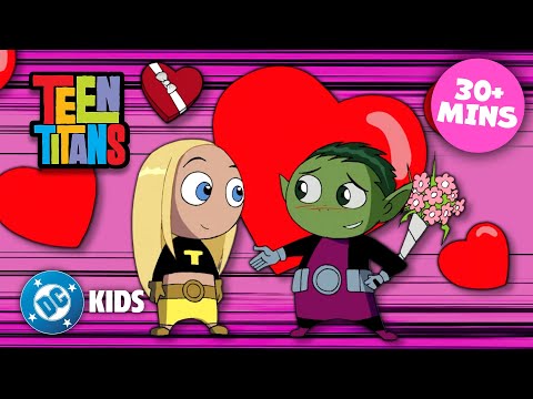 Terra & Beast Boy: Their Love Story! 💚💛  | Teen Titans | @dckids