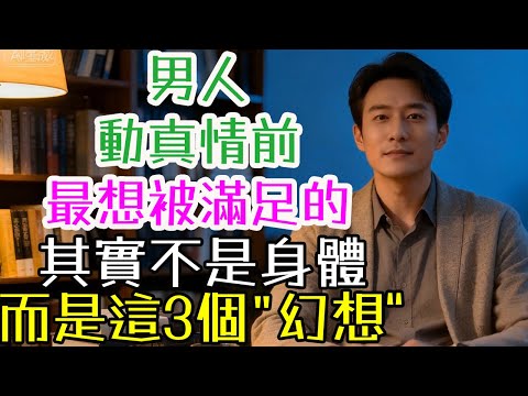 男人動真情前，最想被滿足的，其實不是身體，而是這三個“幻想”#男人 #幻想 #女人 #真心 #渴望 #崇拜 #放鬆 #夢想 #愛情 #心理 #安全感 #信任 #理解 #支持 #認同 #情緒 #價值 #