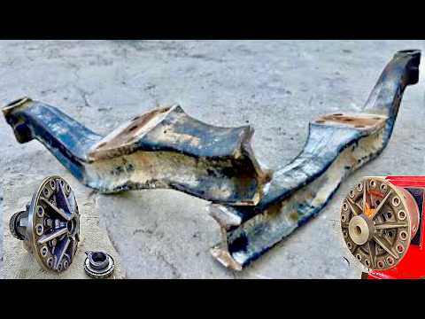 Disaster Reforged: Axle & Gear Housing Revival Masterclass | Ustad Welding Works