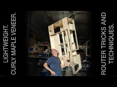 Building a Lightweight Van Conversion Kitchen Cabinet