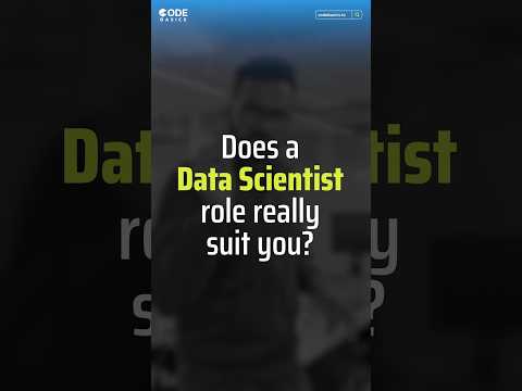 Does a Data scientist role really suit you ? #shorts #datascience #data #dataanalyst #datascientist