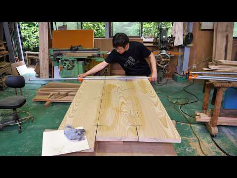 Japanese craftsman turns rotten fir into lumber: from sawmilling to finished product