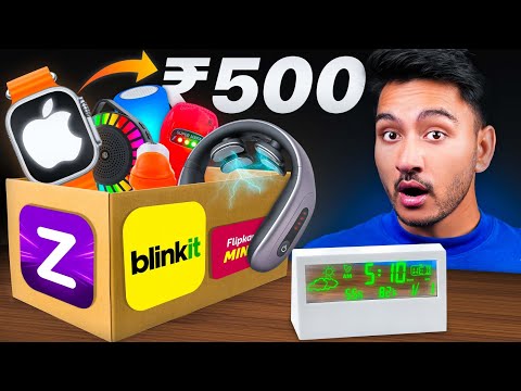 I Tried ₹500 Blinkit Most Unique Gadgets!!🤯