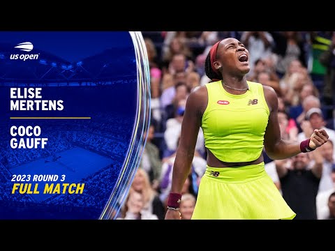 Elise Mertens vs. Coco Gauff Full Match | 2023 US Open Round 3