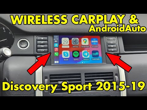 Wireless CarPlay and AndroidAuto Land Rover Discovery Sport 2015 2016 2017 2018 2019