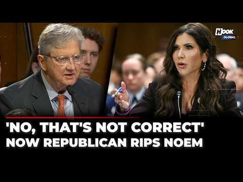 'I'm Sorry To Interrupt, But...': Republican Kennedy Shreds Noem Over $220 Mn TV Ads, DHS Funding