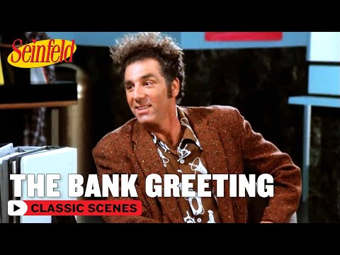 Kramer Exploits A Bank's Welcome Policy | The Invitations | Seinfeld
