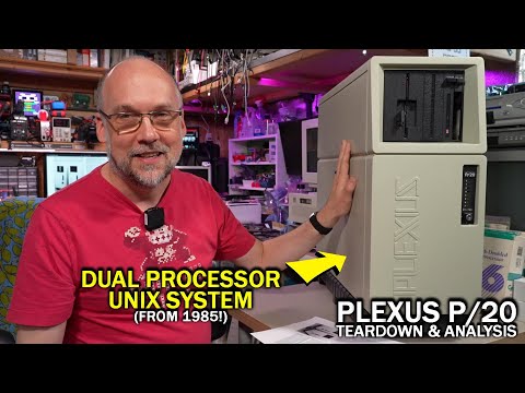What is this rare multi-user UNIX workstation? (Plexus P/20)