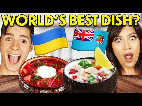 Trying & Rating National Dishes From Around The World!