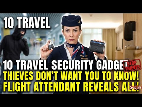 10 Travel Security Gadgets Thieves DON’T Want You To Know
