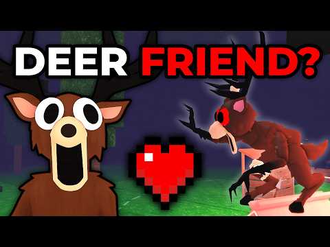 Playing ALONGSIDE The DEER in 99 Nights In The Forest! (It’s Insane)
