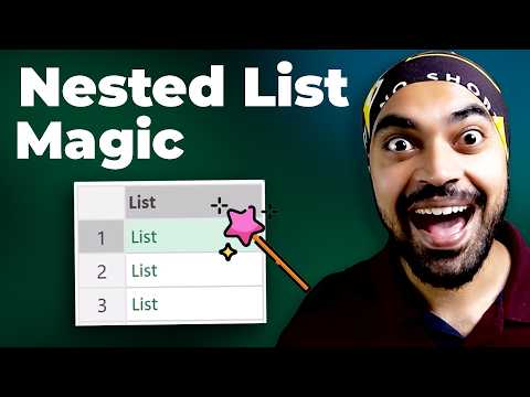 Nested Lists in Power Query: You’ll Wish You Knew This Sooner