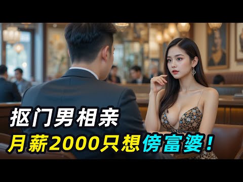 奇葩男相亲，工资2000想找个女强人，直接吓跑女嘉宾