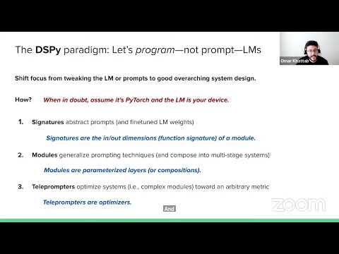 DSPy: Compiling Declarative Language Model Calls into State-of-the-Art Pipelines