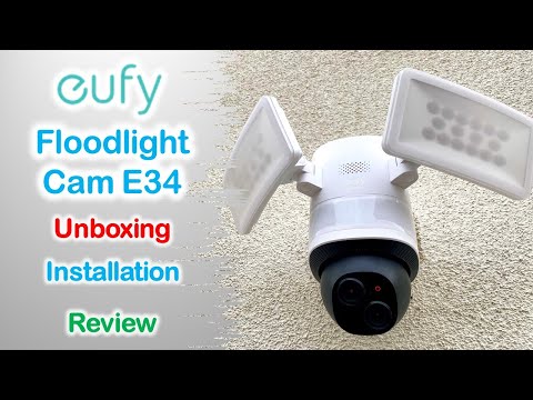 Eufy Floodlight Cam E340 | Unboxing | Installation | Review