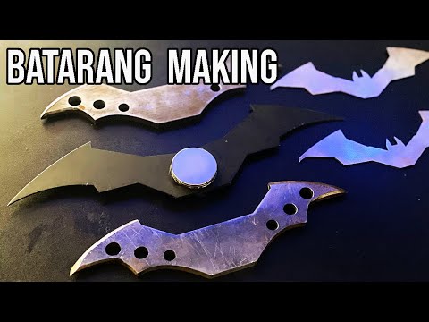 Making Real Batarangs | (V6 & V7)