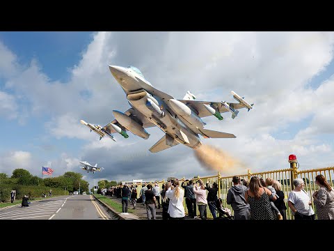The Crazy and Shocking Emergency Takeoff by a US Air Force F-16 Pilot!