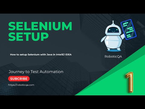 Create Java project in IntelliJ IDEA and configure Selenium WebDriver and Launch chrome browser