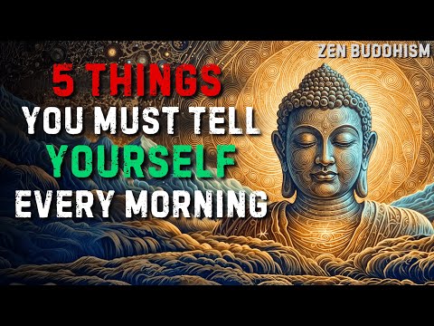 5 Powerful Things You Must Tell Yourself Every Morning | Buddhist Wisdom