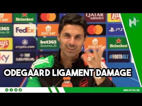 Odegaard injury SIGNIFICANT but we can COPE I Mikel Arteta I Atalanta v Arsenal