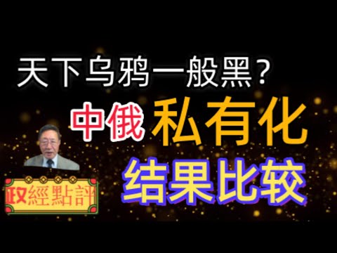 天下乌鸦一般黑？中俄私有化結果比較#政經點評