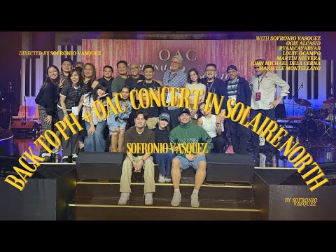 I PERFORMED WITH OPM ICONS  in Solaire North - Sofronio Vasquez