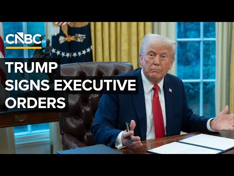 President Trump signs executive orders — 1/30/2026