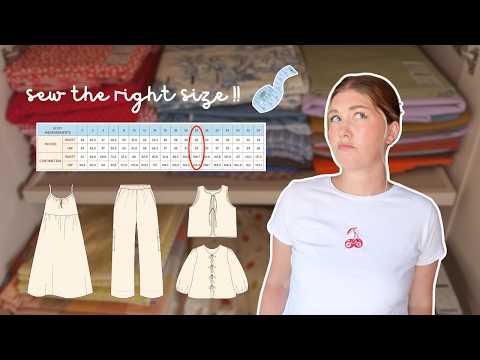 Sewing Pattern Sizing: everything you need to know to choose your perfect size
