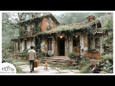 Sin un Lugar Donde Vivir, un Niño Genio Transformó una Casa Abandonada en un Paraíso